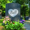 Lucille Ball grave in Jamestown, NY
