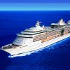 SR, Serenade of the Seas, aerial, ship, port side and bow view, Radiance class, Serenade,  exterior,serenade of the seas, sr, radiance class, ship exteriors,